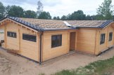 Blockbohlenhaus BERTA (66 mm), 105 m² customer 3