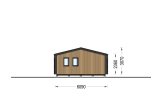 Mobilheim aus Holz ANGELA M (44 mm + Holzverschalung), 8.2x6.2 m, 50 m² specification 4