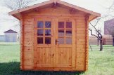 Gartenhaus aus Holz MINI (28 mm), 3x2 m, 6 m² customer 1