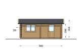 Holzgarage CLASSIC (34 mm), 5x6 m, 30 m² specification 3