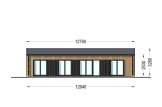 Blockbohlenhaus NICOLE (Isoliert, 44 mm + Holzverschalung), 68 m² specification 2