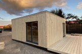 Modern Gartenhaus PREMIUM (Isoliert, 34 mm + Holzverschalung), 6x5 m, 30 m² customer 3