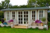 Gartenhaus aus Holz DEVON (44 mm), 6x4 m, 24 m² customer 1