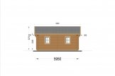 Blockbohlenhaus FILL S (34+34 mm), 60 m² specification 5