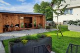 Gartenhaus als Büro TINA (34 mm + Holzverschalung ), 5.5x4 m, 16.5 m² customer 1