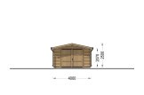Holzgarage CLASSIC (34 mm), 4x6 m, 24 m² specification 2