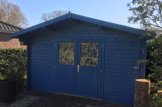 Gartenhaus aus Holz RENNES (34 mm) 4x3 m, 12 m² customer 3