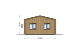 Schlüsselfertiges Holzhaus zum Wohnen NICOLE RV (Isoliert, KfW55), 67 m² specification 5