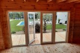 Gartenbüro PREMIUM (Extra Isoliert, 34 mm + Holzverschalung), 7x4 m, 28 m² customer 3