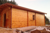 Blockbohlenhaus DIJON (44 mm), 43 m² customer 2