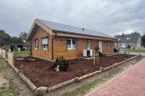 Blockbohlenhaus AGNES (44+44 mm), 75 m² customer 1