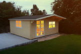 Gartenhaus WISSOUS (34 mm) 5x5 m, 25 m² customer 3