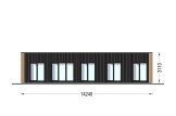 Holzhaus zum Wohnen BELLA 3 RV (Isoliert, KfW55), 75 m² specification 2