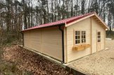 Dreifachgarage aus Holz TRIO (44 mm), 9x6 m, 54 m² customer 2