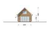 Blockbohlenhaus KARINA (34 mm + Holzverschalung), 46 m² specification 3