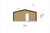 Blockbohlenhaus ANGELA S (Isoliert, 44 mm + Holzverschalung), 50 m² specification 5