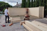 Gartenhaus aus Holz MIA (44+44 mm), 5.5x5.5 m, 30 m² customer 3