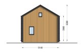 Blockbohlenhaus SARA RV (Isoliert, KfW55), 20 m² specification 5