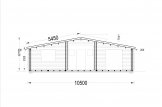 Blockbohlenhaus FILL S (34+34 mm), 60 m² specification 6