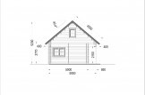 Blockbohlenhaus mit Terrasse AURA S (Extra Isoliert, 44+44 mm), 100 m² + 35 m² specification 5