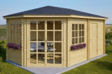 Gartenhaus KIM (44 mm) 5x3 m, 15 m² customer 1