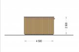 Modernes Ferienhaus aus Holz PREMIUM (Isoliert, SIPS), 10.5x4.5 m, 40 m² specification 5