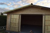 Holzgarage (44 mm) 6x5.7m, 34 m² / 75 m³ customer 2