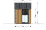 Blockbohlenhaus SARA RV (Isoliert, KfW55), 20 m² specification 4