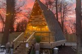 Gartenhaus aus Holz TIPI S (44 mm), 4.5x7 m, 23 m² + 14 m² Schlafboden customer 1