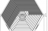 Gartensauna (44 mm), 7 m² specification 1