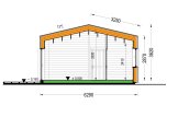 Blockbohlenhaus ANGELA RV (Isoliert, KfW55), 50 m² specification 6
