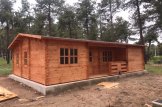Blockbohlenhaus UZES (58 mm), 70 m² customer 1