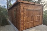 Holzgarage mit Flachdach MODERN (34 mm), 3.6x5.4 m, 20 m² customer 1