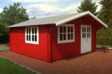 Gartenhaus LILLE (34 mm) 4x5 m, 20 m² customer 1