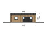 Blockbohlenhaus SELENE RV (Isoliert, KfW55), 54 m² specification 4