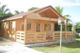 Isoliertes Blockbohlenhaus ANGERS 36 m² mit 14 m² Schlafboden customer 3