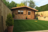 Gartenhaus NINA (44 mm) 6x6 m, 36 m² customer 3