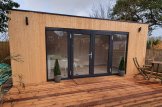 Gartenhaus als Büro PREMIUM (Isoliert, SIPS), 7x4 m, 28 m² customer 1