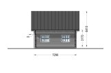 Kleines Holzhaus zum Wohnen KARINA RV (Isoliert, KfW55), 46 m² specification 6