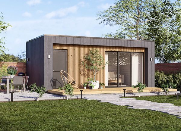 Gartenhaus aus Holz LAYLA (34 mm + Verschalung), 6x3 m, 15 m² avp.ui.product_images.thumbnail 1