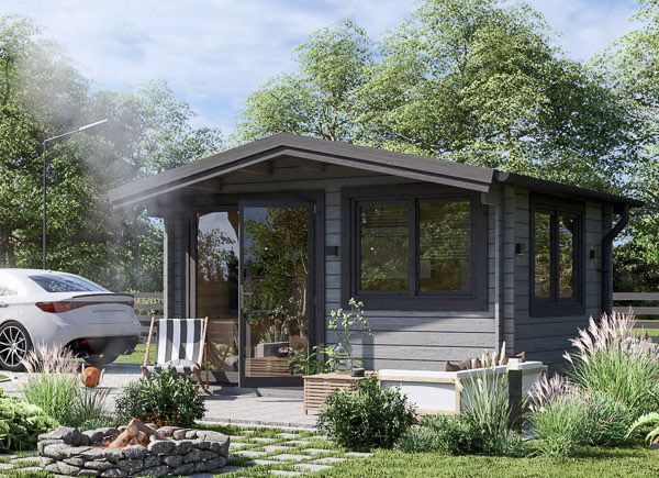Gartenhaus aus Holz WISSOUS (34 mm), 4x3 m, 12 m² avp.ui.product_images.thumbnail 1