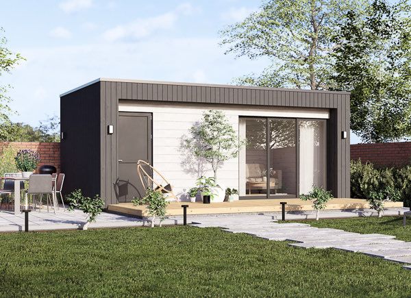 Gartenhaus aus Holz LAYLA (34 mm + Verschalung), 6x3 m, 15 m² avp.ui.product_images.thumbnail 1