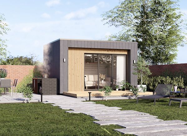 Gartenhaus aus Holz LAYLA (34 mm + Verschalung), 4x3 m, 10 m² avp.ui.product_images.thumbnail 1