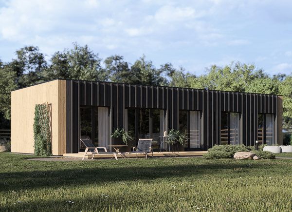 Holzhaus zum Wohnen BELLA 3 RV (Isoliert, KfW55), 75 m² avp.ui.product_images.thumbnail 1