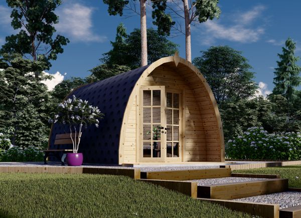 Gartenhaus aus Holz BRETA (28 mm), 3x5 m, 15 m² avp.ui.product_images.thumbnail 1