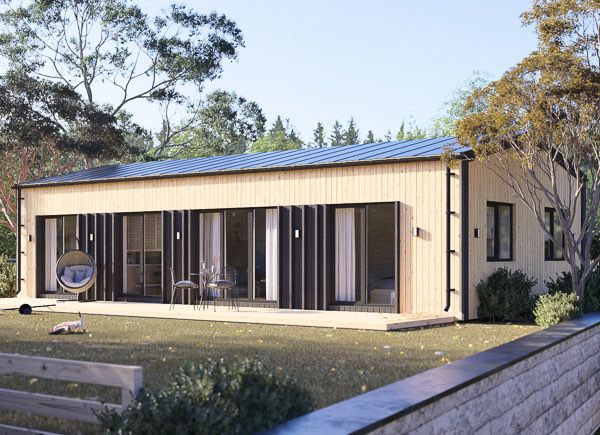 Holzhaus zum Wohnen NICOLE RV (Isoliert, KfW55), 68 m² avp.ui.product_images.thumbnail 1