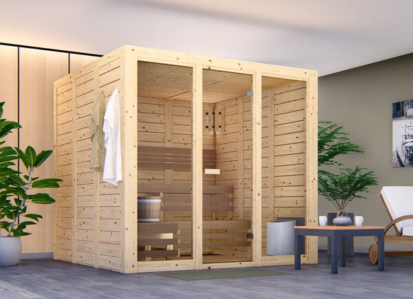 Innensauna LENE 42A, 226x226x212 cm, 4.2 m² avp.ui.product_images.thumbnail 1