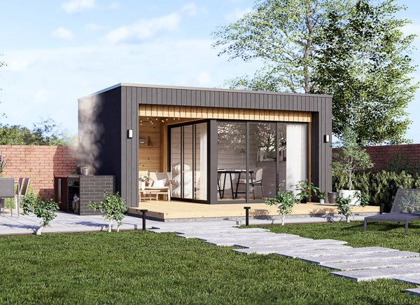 Gartenhaus aus Holz LAYLA (34 mm + Verschalung), 5x3 m, 13 m² avp.ui.product_images.thumbnail 1