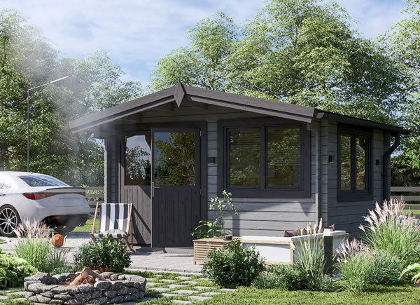 Gartenhaus aus Holz LILLE (34 mm), 4x3 m, 12 m² avp.ui.product_images.thumbnail 1