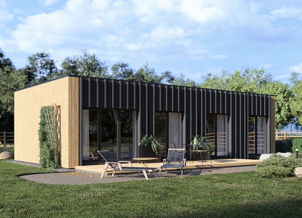 Holzhaus zum Wohnen BELLA 2 RV (Isoliert, KfW55), 60 m² avp.ui.product_images.thumbnail 1